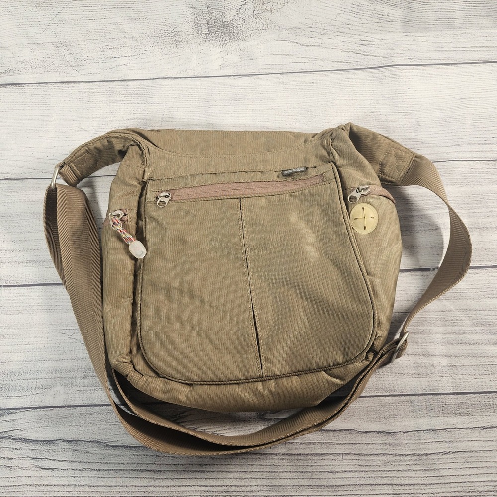 eBags Piazza Day Nylon Crossbody Messenger Travel Bag EB2108-9 Multi-Pocket